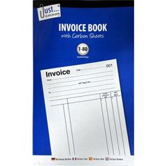 12 x A5 Invoice Duplicate Book With Carbon Sheet Full Size 1-80 Pages UK Seller