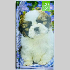 2024 Week to View/WTV Luxury Personalised Cute Pet/Kitten/Puppy Print Diary