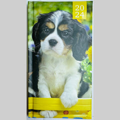 2024 Week to View/WTV Luxury Personalised Cute Pet/Kitten/Puppy Print Diary