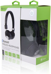 Black Easy Fit Over-Ear Wireless Headphones with Built-In Mic - Perfect Christmas Gift