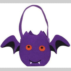 Single Halloween Felt Character Shaped Treat Bag Basket - Perfect for Trick or Treating