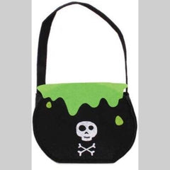 Single Halloween Felt Character Shaped Treat Bag Basket - Perfect for Trick or Treating