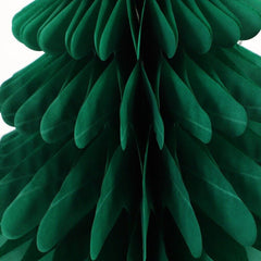 3pc Christmas/Xmas Honeycomb Paper Tree Tablescape Decoration - Perfect Christmas/Xmas Party Hanging Decor