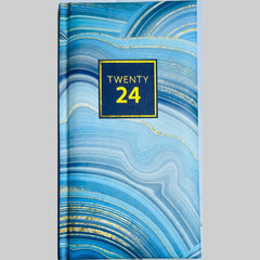 2024 A5 Week To View/WTV Personal Executive Colourful Cute Print Foil Effect Diary