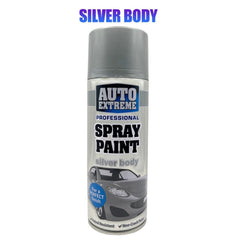 2 x 400ml Silver Alloy Wheel Spray Paint Aerosol Auto Car Lacquer Restore Metal